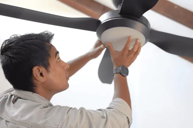 Electricians in Brisbane installing and repairing ceiling and exhaust fans