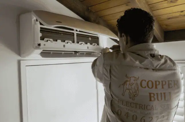 Electricians in Brisbane providing split system air conditioning installation services